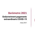 Baròmetre ACRA - Endarreriment pagaments extraordinaris COVID-19 (març 2021)