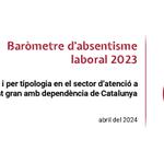 Baròmetre ACRA - Absentisme laboral 2023 (abril del 2024)