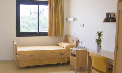 Residència Les Alzines habitació