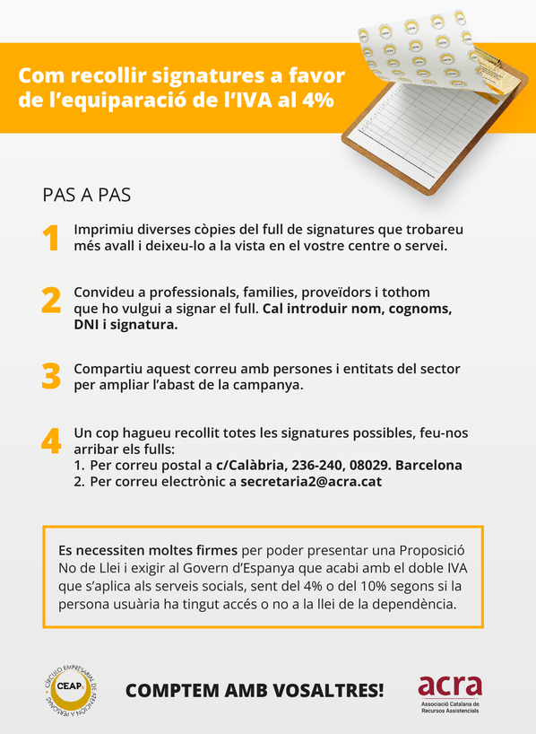 pasos difondre signatures IVA