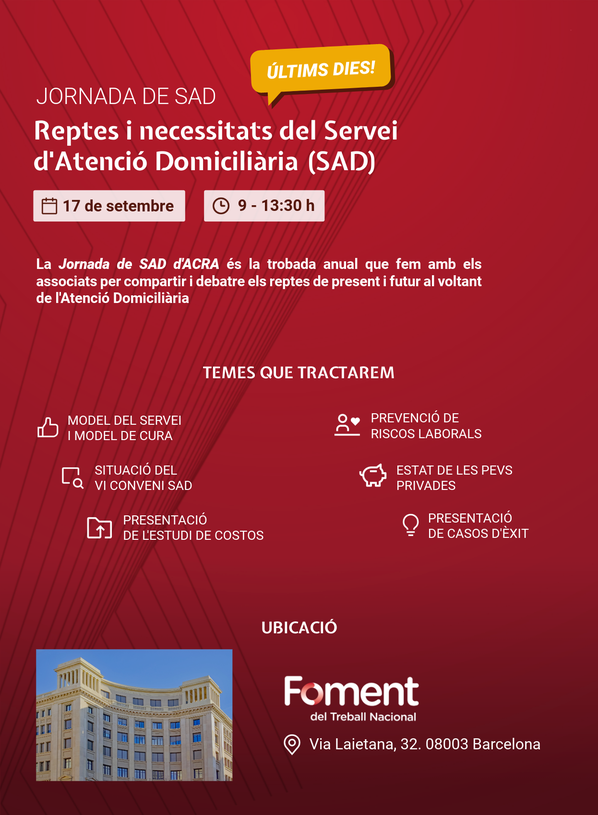 últimes inscripcions jornada ACP 2025