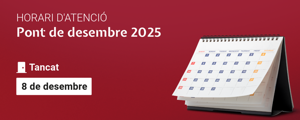 horari pont desembre 2025