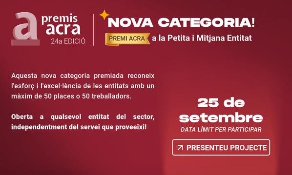nova categoria Premis ACRA 2026 butlletí 1 col