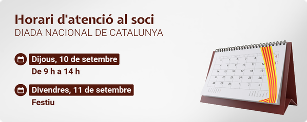 horari 11 setembre