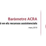 Baròmetre ACRA "Alimentació en els recursos assistencials"