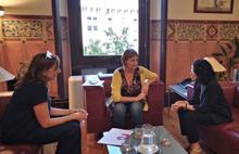 foto reunió consellera salut