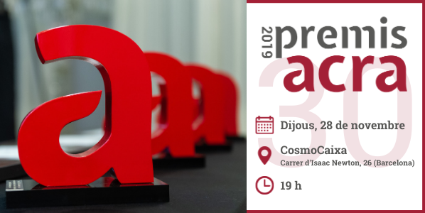 Premis ACRA 2019 Save The Date