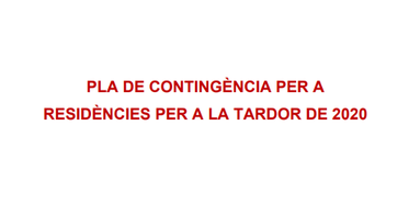 pla de contingència tardor 598