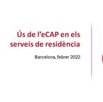 Baròmetre ACRA - Ús de l'eCAP en els centres residencials (febrer del 2022)