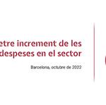 Baròmetre ACRA - Increment de les despeses en el sector (octubre 2022)