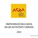 Informe de participació dels socis 2013 (format gràfic)