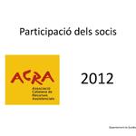 Informe de participació dels socis 2012 (format gràfic)