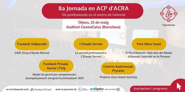 cinc primeres experiències jornada acp