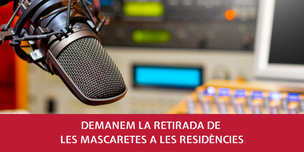 Demanem la reitrada de les mascaretes a les residències