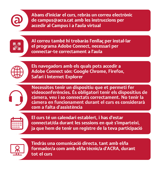 Requisits aula virtual